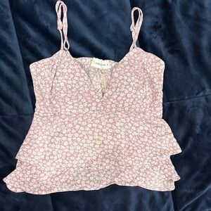 Ocean Drive Blush Floral Camisole